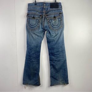 Vintage True Religion Bootcut Jeans Size 29 Made In USA Denim Pants